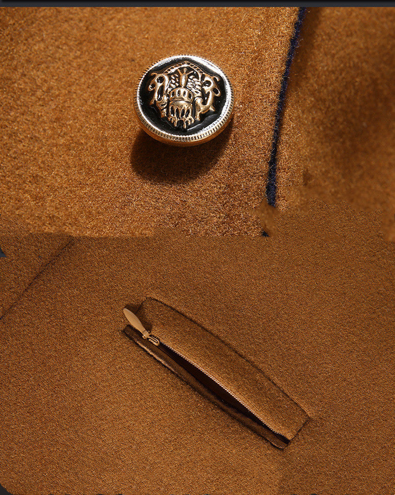 Abrigo de Invierno para Hombre Aislado con Botones