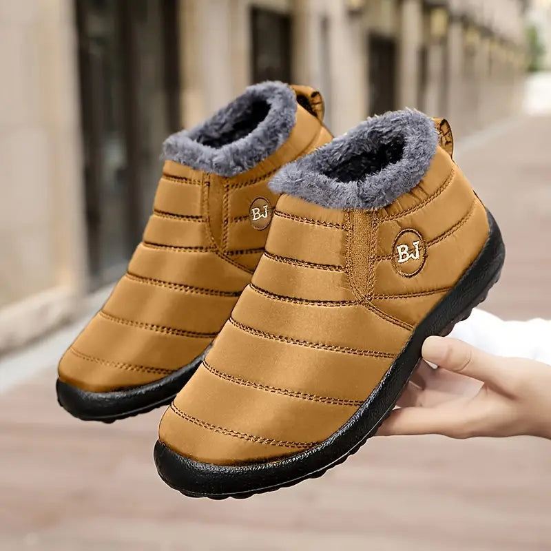 Botas de Invierno para Mujer Impermeables con Ajuste Cómodo