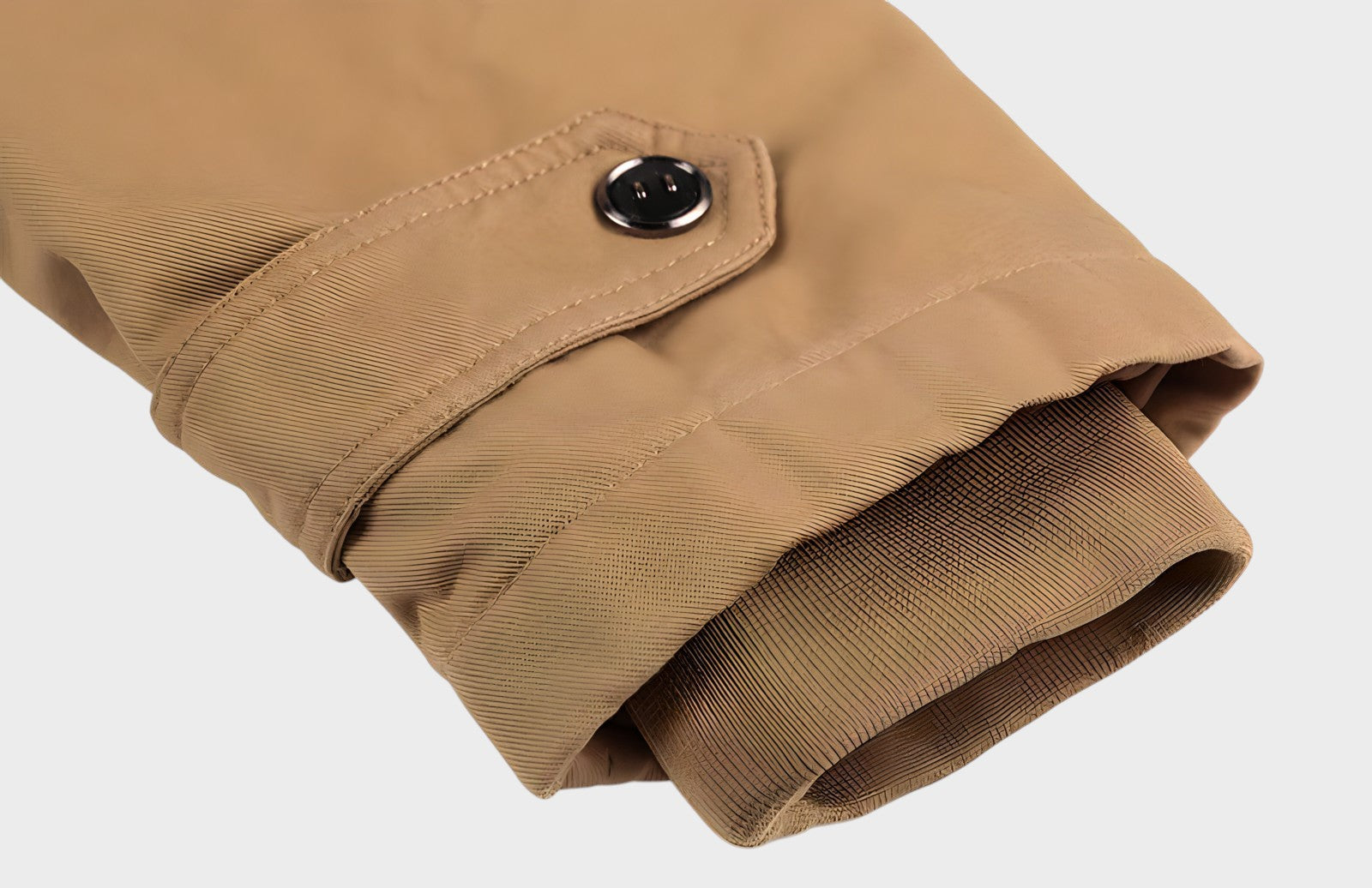 Práctica chaqueta de invierno para hombre con bolsillos