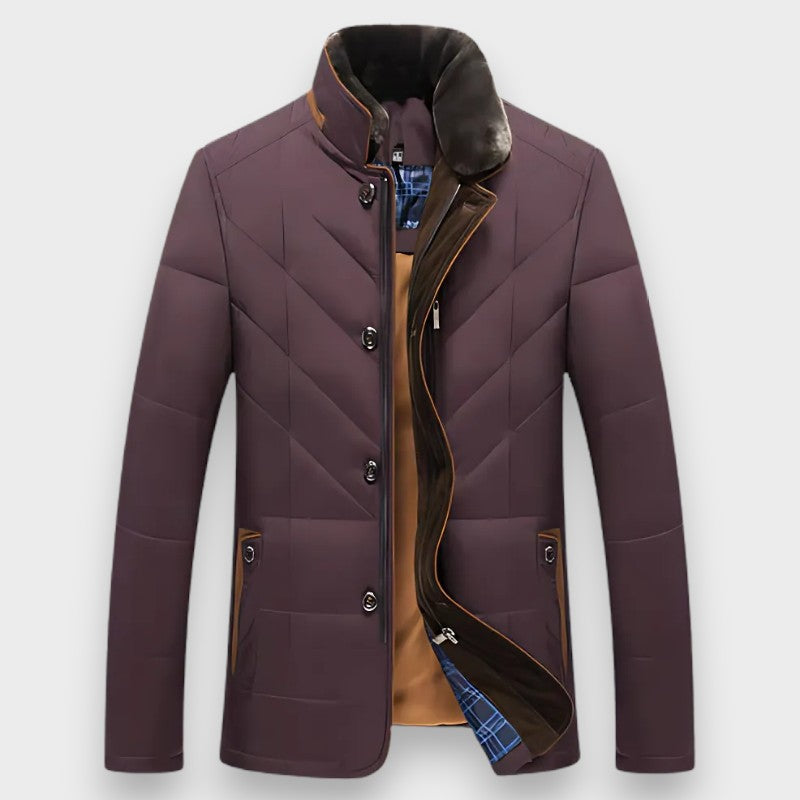 Elegante chaqueta de invierno para hombre para el día a día