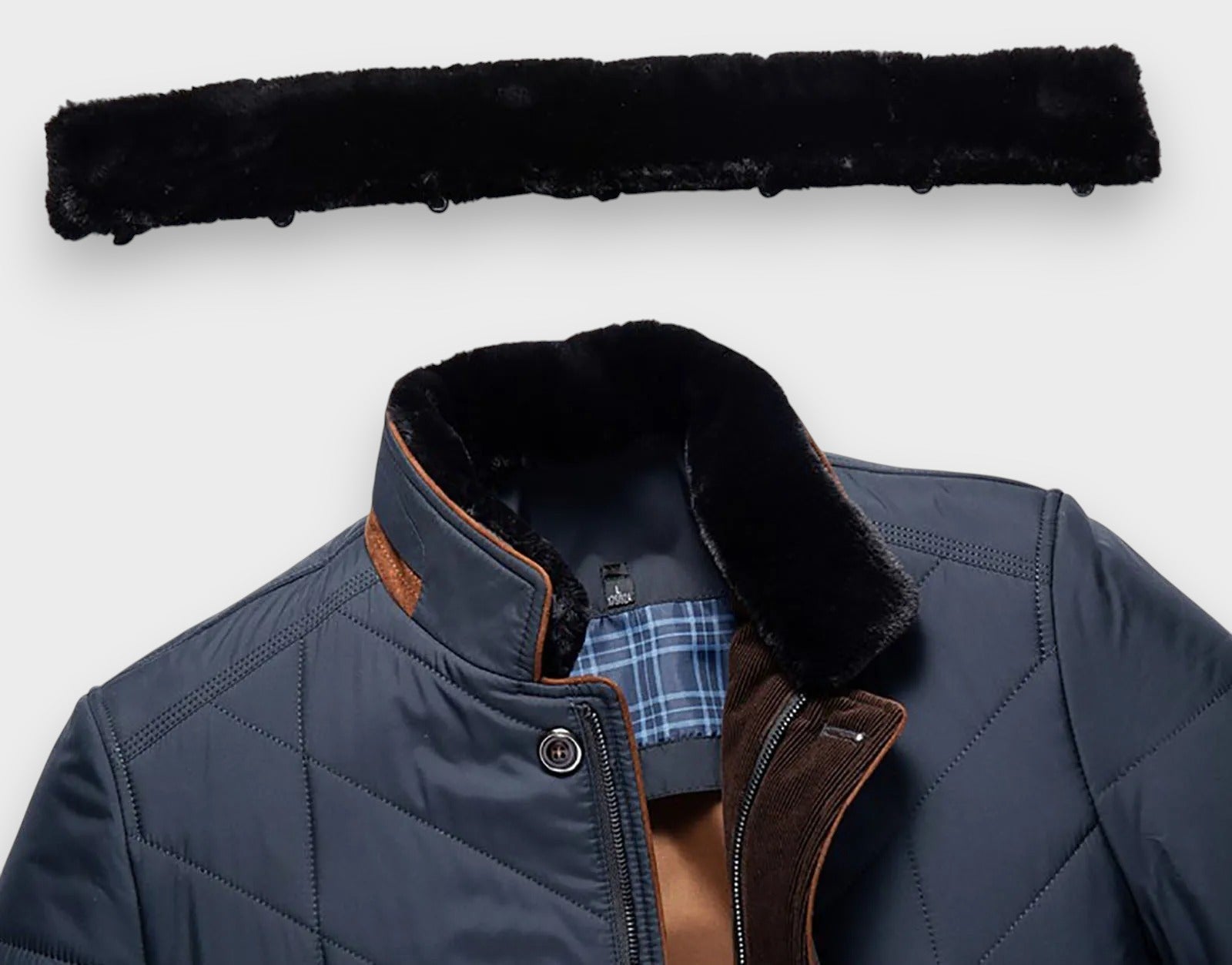 Elegante chaqueta de invierno para hombre para el día a día