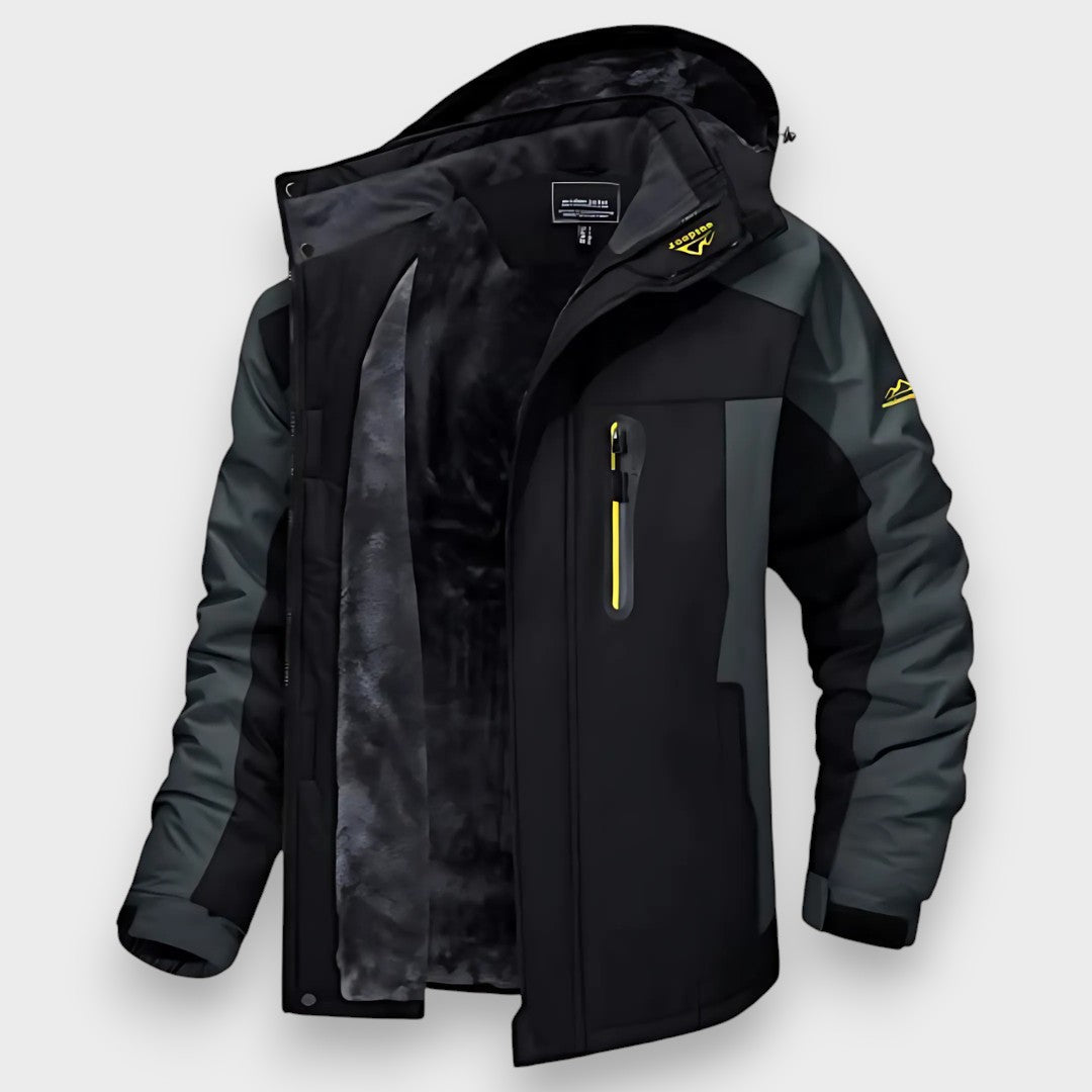 Chaqueta de invierno práctica para hombre para exteriores