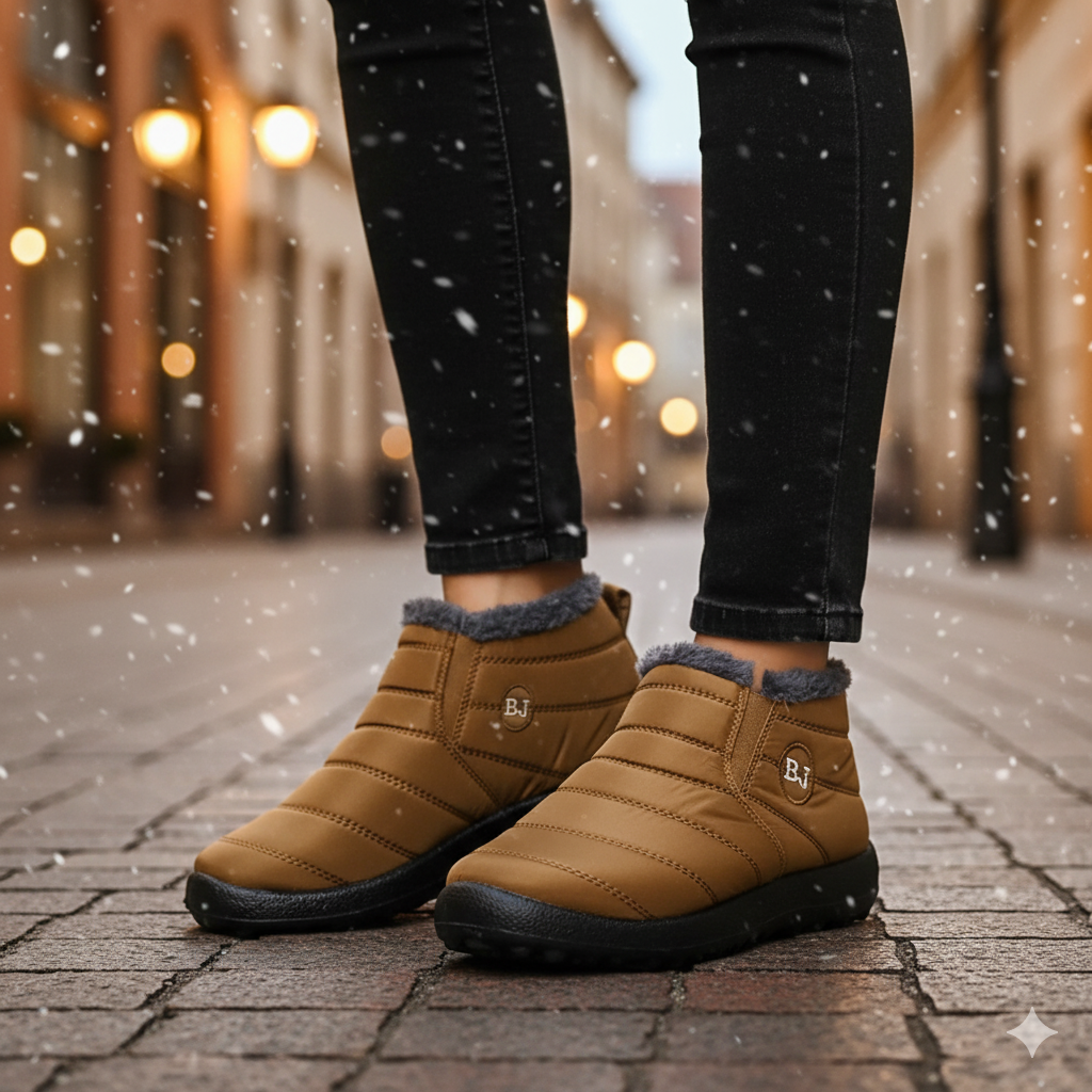 Botas de Invierno para Mujer Impermeables con Ajuste Cómodo