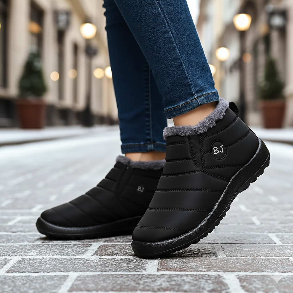 Botas de Invierno para Mujer Impermeables con Ajuste Cómodo