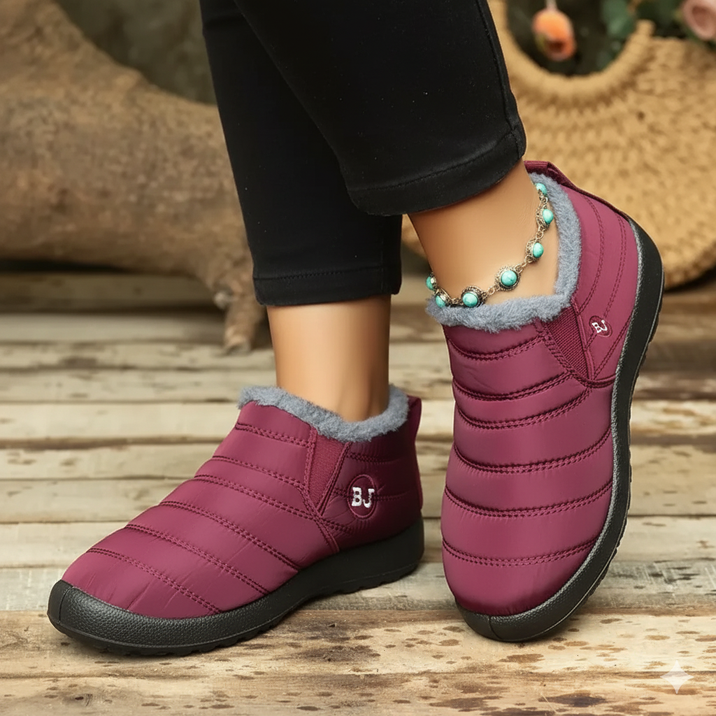 Botas de Invierno para Mujer Impermeables con Ajuste Cómodo