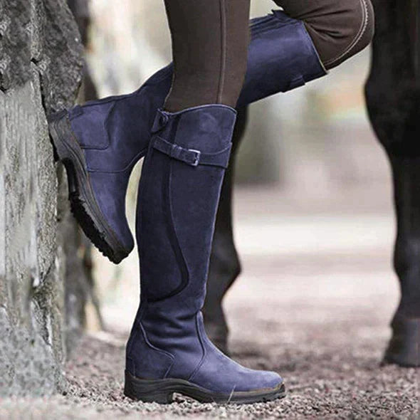 Botas Altas de Mujer con Correa Ajustable